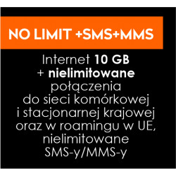 ABONAMENT NO LIMIT + 10 GB...